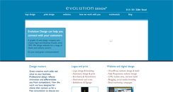 Desktop Screenshot of evolution-design.co.uk